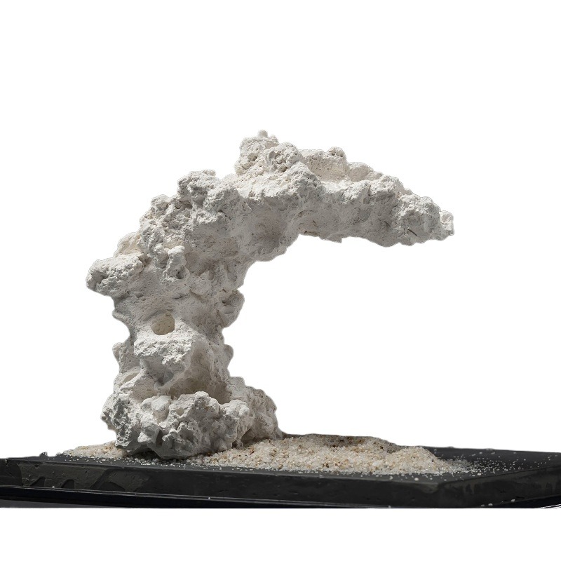Hide Cave Ceramic - زينة سيراميكية مزخرفة على شكل شقائق