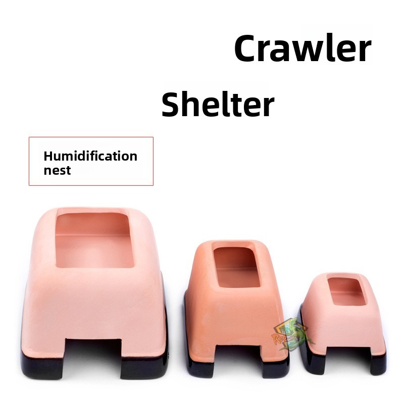 غrotة ترطيب للزواحف من السيرام - مراجعة Hide Cave Ceramic وسعره