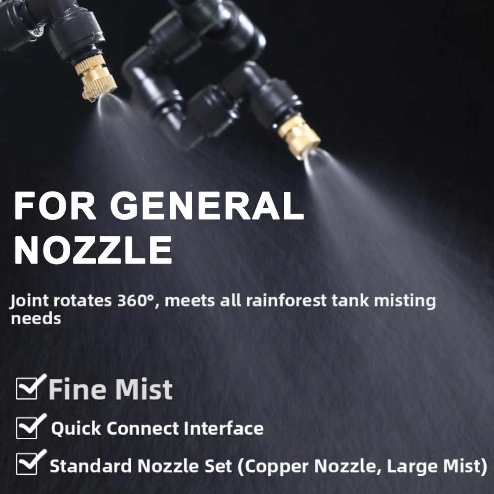 فوهة رذاذ دقيقة للزواحف لخزانا - مراجعة Misting Nozzle Reptile وسعره