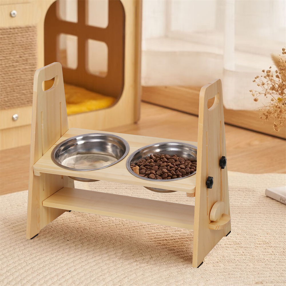 أوعية طعام مرفوعة للكلاب قابلة - مراجعة Royal Canin Food Medium وسعره